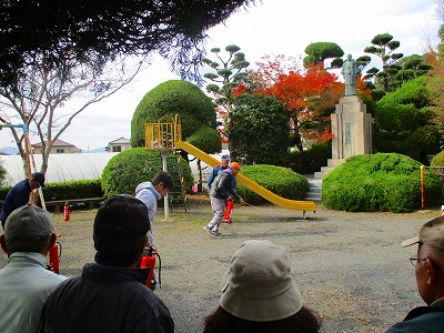 地域の防災訓練