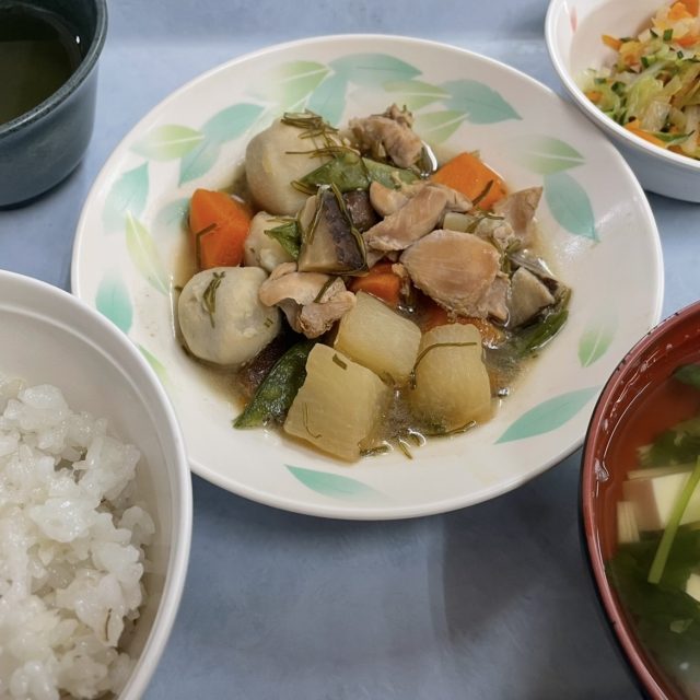 本日の夕食のご紹介