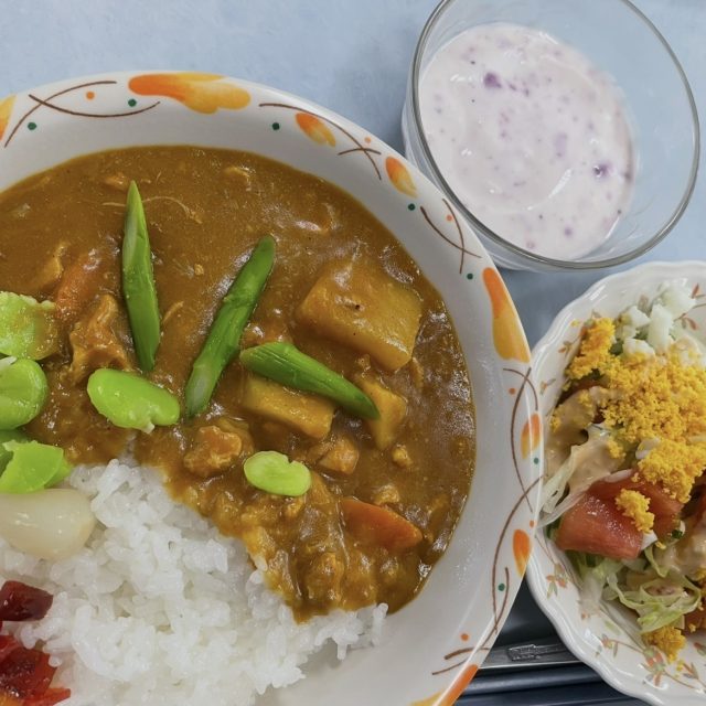今日のランチ：春を味わう彩りメニュー
