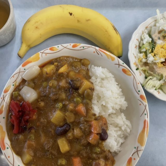 具だくさんのカレーライス