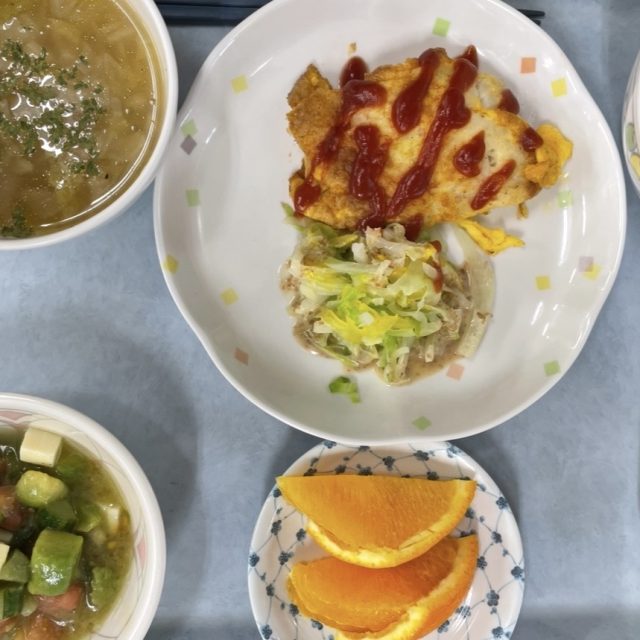 5月21日(木)本日の給食:お魚を美味しくいただく工夫