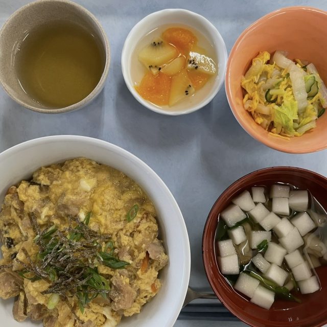 椎ノ木荘 本日の昼食