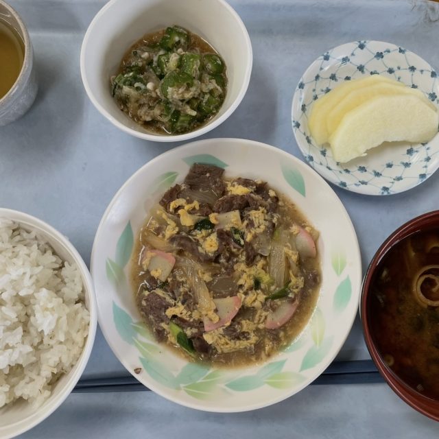本日の昼食 ～懐かしさを感じる「開化煮」～
