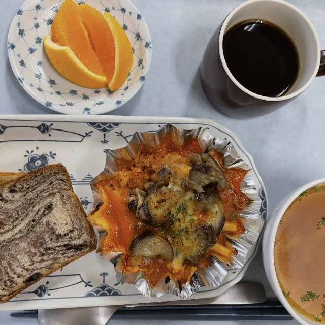 茄子のミートグラタン