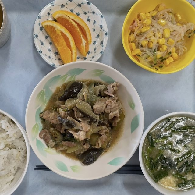 暑さに負けない昼食